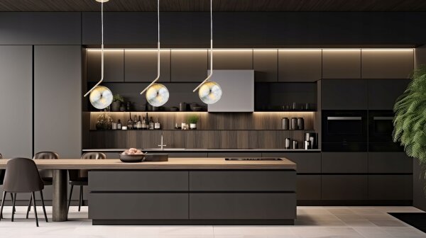 Pendelleuchte Glas Metall Gold E27 Modern wohnlich