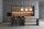 Pendelleuchte 3-flammig Metall Glas Gold E27 L:60 cm