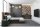 Pendelleuchte 4-flammig Glas Metall Gold E27 L:75 cm