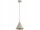 Hängelampe Metall Beige Kegel E27 B:19 cm Modern