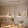Pendelleuchte 2-flammig Beige E27 L:50 cm Modern