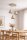 Pendelleuchte 3-flammig Metall Beige E27 B:40 cm Modern