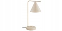 Tischleuchte Metall Beige Modern E27 H:38 cm dekorativ
