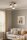 Deckenleuchte Glas Metall Beige E27 B:40 cm Modern