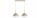 Pendelleuchte 2-flammig Glas Metall Beige E27 40 cm