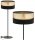 Stehlampe Tripod Schwarz Gold E27 H:150 cm Dreibein
