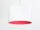 Suspension Blanc Tissu Lampe de table ronde