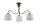 Lampe de plafond &Oslash;80cm 3xE27 LOCOLA Salle &agrave; manger Luminaire