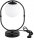Tischlampe Glas Schwarz blendarm E27 H:26 cm Modern