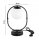 Tischlampe Glas Schwarz blendarm E27 H:26 cm Modern