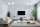 Deckenleuchte 2-flammig Glas Silber E27 45 cm blendarm