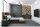 Wandleuchte Glas Metall Silber blendarm E27 T:20 cm