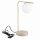 Tischleuchte blendarm Glas Metall Ecru E27 38 cm Modern