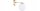 Wandlampe mit Arm Glas Metall Weiß Gold E27 B:22 cm