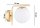 Wandleuchte Gold Glas Kugel Metall E27 B:22 cm blendarm