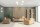 Wandleuchte Glas Gold Up Down 2-flammig E27 H:40 cm