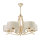 Lampe de plafond or blanc Ø66cm Lampe de table 5xE27
