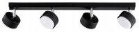 Deckenspot flexibel 4-flammig Schwarz GX53 L:60 cm