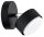 Wandspot schwenkbar Schwarz GX53 L:10 cm dekorativ