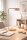 Tischleuchte Beige Metall GX53 38 cm Modern wohnlich