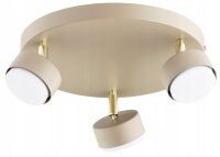 Deckenspot schwenkbar Ecru Metall GX53 Ø30 cm...