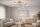Deckenlampe 6-flammig Metall Ecru GX53 B:60 cm blendarm