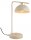 Tischleuchte Gold Beige E27 H:38 cm Modern dekorativ