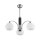 Plafonnier &Oslash;58cm 3-flmg E27 NABO Lampe de table &agrave; manger