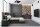 Deckenspot Schwarz Gold Metall GU10 B:30 cm dekorativ