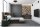 Deckenspot verstellbar Schwarz Gold Metall GU10 B:20 cm