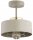 Deckenlampe Beige Gold Metall E27 B:20 cm Modern
