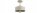 Deckenlampe Beige Gold Metall E27 B:20 cm Modern