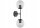 Wandlampe Up Down 2-flammig Glas Schwarz E27 H:40 cm