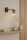 Wandlampe Glasschirm Metall Schwarz E27 B:15 cm Retro