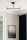 Deckenleuchte Metall Glas Schwarz 2-flammig E27 L:70 cm