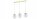 Pendelleuchte 3-flammig Glas Metall Gold E27 60 cm