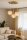 Pendelleuchte 3-flammig Gold Metall Glas E27 B:30 cm