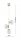 Pendelleuchte Glas Metall Gold E27 3-flmg B:25 cm Retro