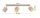 Deckenspot schwenkbar Beige Gold E27 L:60 cm Modern