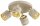 Deckenspot schwenkbar Beige Gold E27 B:30 cm dekorativ