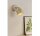 Wandspot schwenkbar Beige Gold E27 B:9 cm dekorativ