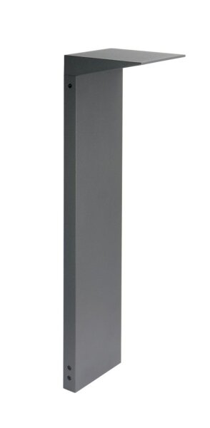 LED Wegeleuchte Aluminium IP65 65 cm 4000 K Schwarz