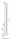 LED Außenlampe Wand Schwarz H:61 cm IP65 4000 K Schwarz