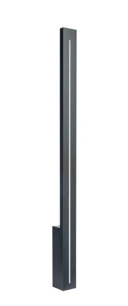 LED Wandlampe Außen Alu Schwarz IP65 4000 K H:81 cm
