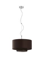 Lampe à suspendre tissu verre VERRONA Lampe de...