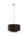 Lampe &agrave; suspendre tissu verre VERRONA Lampe de table &agrave; manger