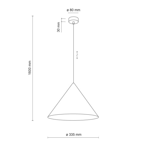 Pendelleuchte Metall Orange E27 Ø33,5 cm rund dekorativ