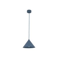 Pendelleuchte Metall Blau Modern E27 &Oslash;21 cm dekorativ