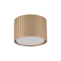 Deckenspot Aluminium Champagner GX53 Ø8,4 cm rund...