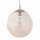 Pendelleuchte Glas Sandfarben Cognac E27 Ø35 cm modern